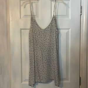 Floral print mini dress